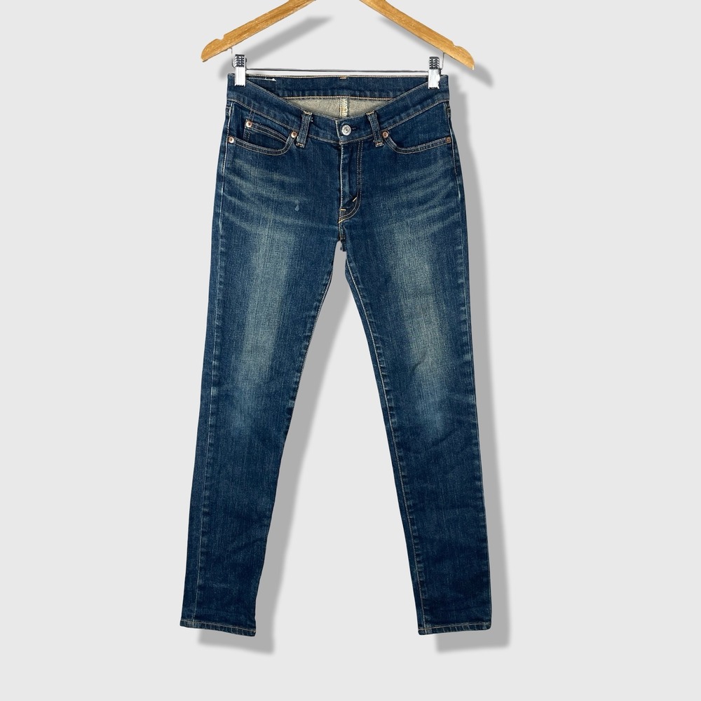 Levi's Selvedge Skinny Jeans Mens W30 Blue Made in Japan Americana Streetwear